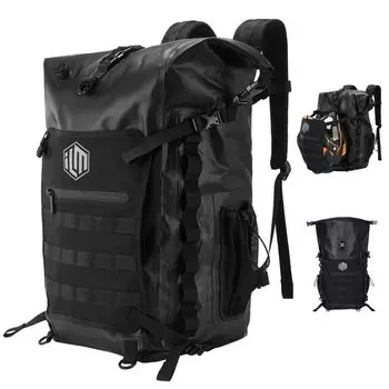 Шлем мотоцикл 40л большой водонепроницаемый предотвращение стихийных бедствий на открытом воздухе горный горный ручей школа [ILM] сумка, рюкзак, емкость, рюкзак, сумка,