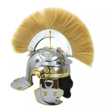 Шлем римско-галльского стандарта «G» — сталь 18 калибра, подарок для косплея LARP