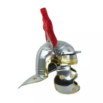 Шлем римского центуриона «Имперский италий» — сталь 18 калибра, подарок для косплея LARP