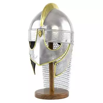 Шлем рыцарей-тамплиеров — аутентичная реплика шлема средневекового крестоносца для коллекционеров и исторических реконструкций