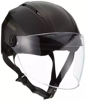 Шлем TNK Industries полуматовый черный [Speed Pit] STR-Air