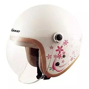 Шлем TNK Kogyo Speed Pit Jet Sakura White БЕСПЛАТНО, чем размер GS-6 ЖЕНСКИЙ (менее 57-58см) 51199.0