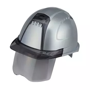 Шлем TOYO Metallic Painted Metallic Silver со щитом No.391FSMSI