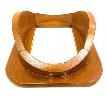 Шлем ВМС США Mark V для подводного плавания, отделка дерево