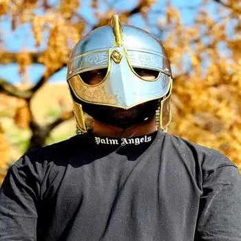 Шлем викинга, средневековый рыцарский доспех, шлем, шлем викинга для косплея с латунными акцентами, кольчужный шлем, шлем SCA LARP, лучший подарок