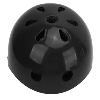 Шлемы для скутеров, регулируемые ремни, легкие, удобные, детские велосипедные шлемы для роликовых коньков чёрный