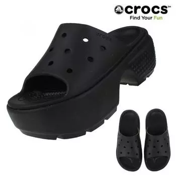 Шлепанцы Crocs Crocs Sleeper Stomp 209346 001 черные 209346001230