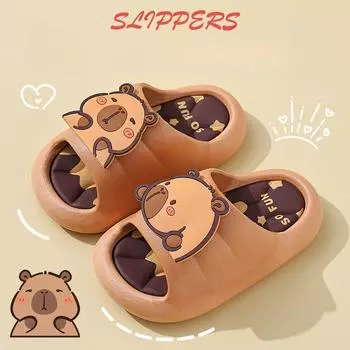 Шлепанцы Kapibala Летние детские шлепанцы Детские тапочки для мальчиков и девочек 24-25