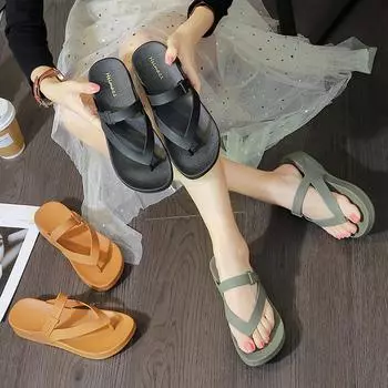 Летние женские повседневные плоские тапочки сандалии женские ПВХ пляжные туфли женские шлепанцы обувь 36 светло-зеленый