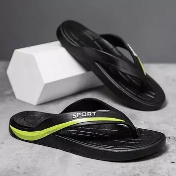 Шлепанцы, мужские летние тенденции, модная мужская верхняя одежда, нескользящие износостойкие пляжные сандалии с зажимом для ног, тапочки 45 белый