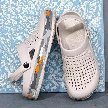 Шлепанцы Обувь для мужчин 2024 Брендовые тапочки Роскошные мужские летние тапочки Прогулочные домашние шлепанцы Мужские сандалии из натуральной кожи 41