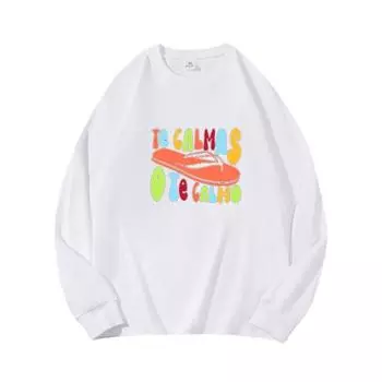 Шлепанцы Осенняя одежда Длинные рукава Чистый хлопок Новые мужские и женские топы, весенний внутренний слой, базовая рубашка, круглый вырез Футболка с длинными рукавами M коричневый