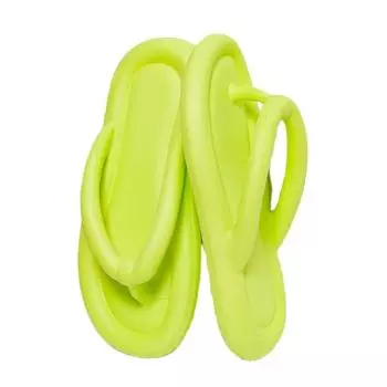 Шлепанцы, уличные женские модные верхние тапочки с мягкой подошвой, утолщенные туфли на плоской подошве для пар, тапочки на клипсе для ног, пляжные сандалии, мужские тапочки 36-37 чёрный