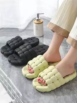 Шлепанцы зеленые черные женские тапочки и сандалии женские туфли с открытым носком дешевая распродажа 39 повседневные туфли-хлопушки новый стиль легкая одежда 36-37