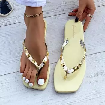 Шлепанцы Женские летние тапочки Женские туфли на плоской подошве Верхняя одежда Модные пляжные сандалии и тапочки с мягкой подошвой на застежке 36 розовый