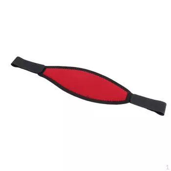 Шлепок для дайвинга из неопрена с комфортной мягкой подкладкой размером 13 x 3,3 дюйма чёрный