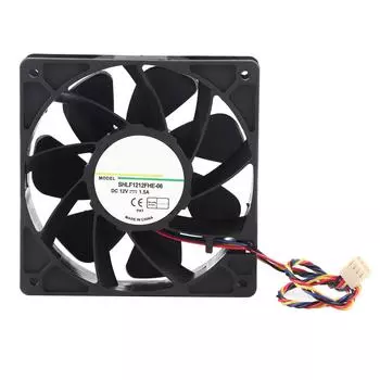 SHLF1212FHE06 DC12V 1.5A 12CM 4Pin PWM Скорость Температурный Регулятор Охлаждения Вентилятор Охладитель