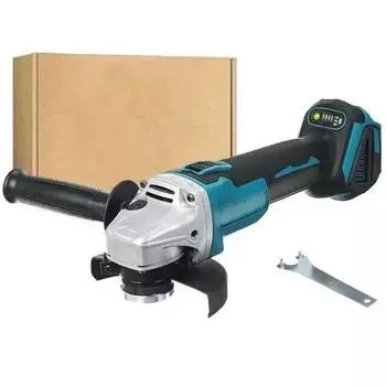 Шлифмашина с бесщеточным двигателем 125мм 21В Bare Metal синий