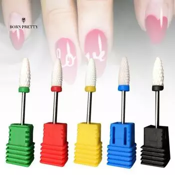 Шлифовальная головка для ногтей, украшения для ногтей, износостойкий маникюрный инструмент, устойчивый к коррозии жёлтый