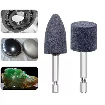 Шлифовальная головка с шестигранным хвостовиком, шлифовальный круг, точильная головка, портативное шлифовальное сверло, инструмент для нефритового керамического стекла