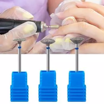 Шлифовальное сверло Компактные принадлежности для ногтей Удобная машинная полировальная головка Практичная отделка ногтей B