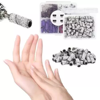 Шлифовальные насадки, подходящие для электрической маникюрной машинки, фрезы для ногтей, шлифовальные насадки, пилки, педикюрный инструмент, набор для снятия лака 80