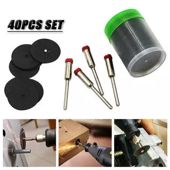 Шлифовальный круг черный+серебристый для шлифования/резки, замена