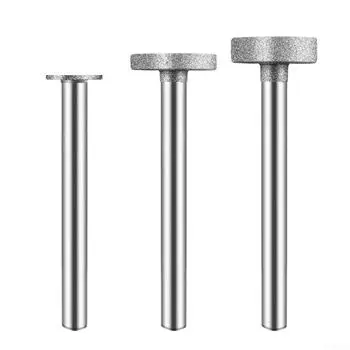 Шлифовальный круг типа Т, хвостовик 3 мм, абразив 6/8/10/10 мм