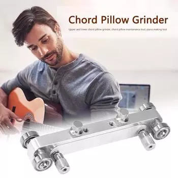 Шлифовальный станок для гитарного бриджа, шлифовальный станок для седла бас-гитары (Серебряный) К