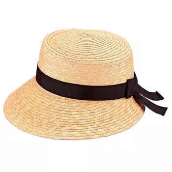 Шляпа актрисы в форме соломенного пирога Alice Pork Pie, соломенная шляпа с широкими полями, повседневная шляпа Pork Pie, изготовленная в (Шляпа Танака) (Алиса) 57,5 см (Шляпа женская Япония) Великобритания-H068
