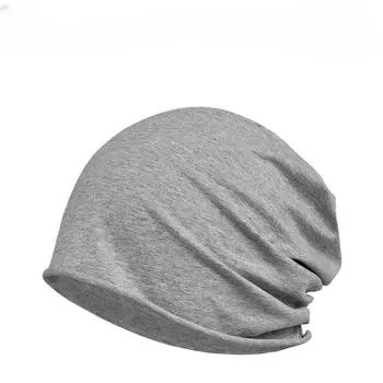 Шляпа Baotou, тонкая, мужская и женская, гофрированная, однотонная, хлопковая, однослойная, модная, универсальная, для беременных женщин, для родов Elastic/Single Layer