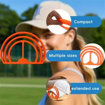 Шляпа Бендер, Хранение бейсболок, Легко носить, Инструмент для хранения шляп в путешествиях One Size