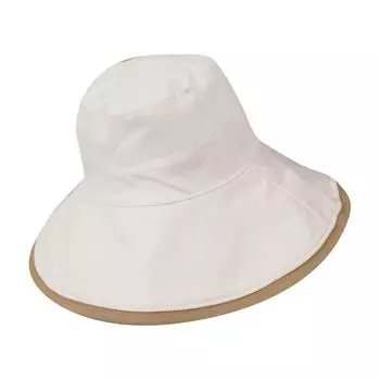 Шляпа большого размера, женская летняя шляпа от солнца, шляпа-ведро от солнца One Size бежевый