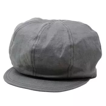 Шляпа Casquette French Hunting Linen Hemp Natural Made in Japan Free Size Gray (Розовая весна/лето (приблизительно. 54-58см) серый