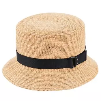 Шляпа Corta Raffia Bucket Hat Long Brim Hat Folded Hat Gentlemen Summer Raffia (Магазин Танака) Мужские Женские UK-H129