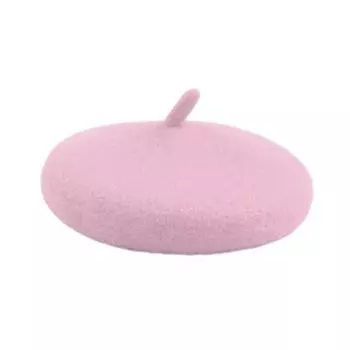 Шляпа для домашних животных, регулируемый милый берет с изображением кота, удобный мягкий костюм для собаки, головной убор, реквизит для фотосессии, модные аксессуары для домашних животных розовый