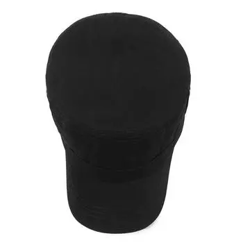 Шляпа для мужчин среднего возраста, весна и осень, новая военная кепка, повседневная кепка для активного отдыха, летняя мужская повседневная шляпа с плоским верхом Adjustable серый