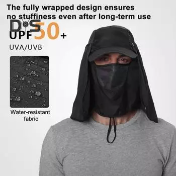 Шляпа для рыбалки, защита от солнца, широкие поля, дышащая сетчатая шляпа с шалью, для активного отдыха, для езды на велосипеде, солнцезащитный козырек фиолетовый