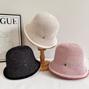 Шляпа для защиты от солнца, женская, с небольшим кружевом и свежим цветком, для весны и лета, для путешествий, отдыха на море, универсальная, Hepburn M56-58cm чёрный