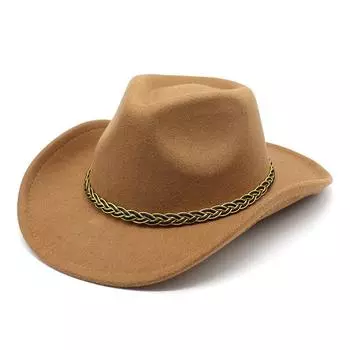 Шляпа джентльмена в стиле джаз, оригинальный стиль, деформированный край, ретро-цилиндр, кашемировая фетровая шляпа в стиле вестерн, детская шляпа M56-58cm красный