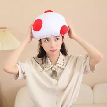 Шляпа-гриб Yousheng для мужчин, женщин и детей, головной убор, уникальный мягкий головной убор, аксессуар для костюма, реквизит для костюмированной вечеринки A