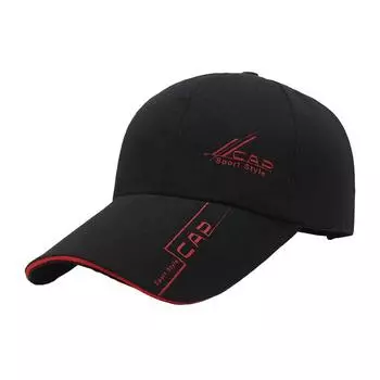 Шляпа из хлопка, легкая доска, однотонная бейсболка, мужская кепка, уличная шляпа One Size красный