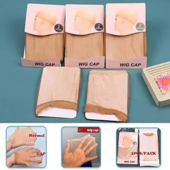 Шляпа Эластичный Невидимый Дышащий Прозрачный Натуральный Телесный Ультратонкий Женский Парик Фронта Шнурка телесный