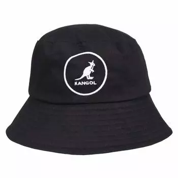 Шляпа Кепка Панама ХЛОПКОВОЕ ВЕДРО 100169222 Черный Черный L [Kangol] чёрный