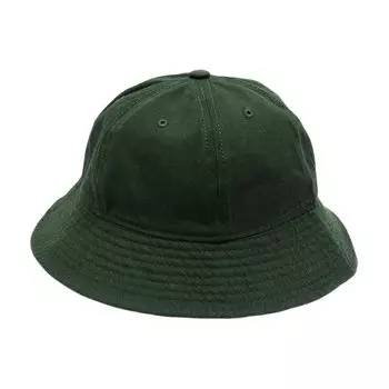 Шляпа-колокол Окружность головы Длина полей Унисекс Шляпа ШЛЯПА Стираная Повседневная [Ключи] Мужская [Зеленая/Размер примерно. 58см, примерно. 6см] (КШ338) зелёный