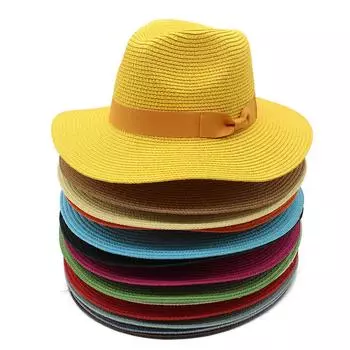 Шляпа мужская и женская повседневная универсальная солнцезащитная шляпа складная солнцезащитная шляпа M56-58cm небесно-голубой