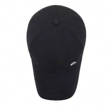 Шляпа мужская весенне-осенняя кепка простая универсальная бейсболка солнцезащитная мужская среднего возраста повседневная солнцезащитная кепка Adjustable серый