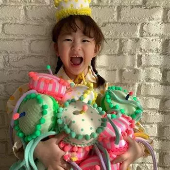 Шляпа на день рождения, тканевая детская маленькая шляпа со свечой, украшение на день рождения для родителей и детей, шляпа