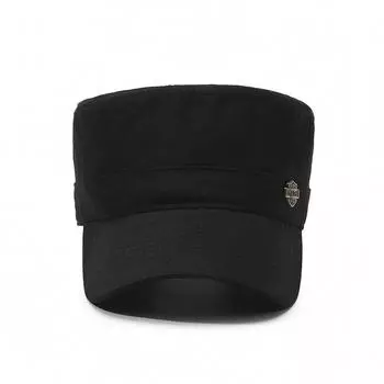 Шляпа Новая Кепка с плоским верхом Мужская Бейсболка Весна И Осень Модный Тренд Солнцезащитный Кепка Для Отдыха На Природе Мужская Кепка Adjustable серый