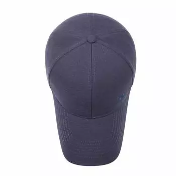 Шляпа Новая весенне-осенняя кепка с вышитыми буквами для отдыха на природе, мужская простая и универсальная спортивная солнцезащитная бейсболка Adjustable тёмно-синий